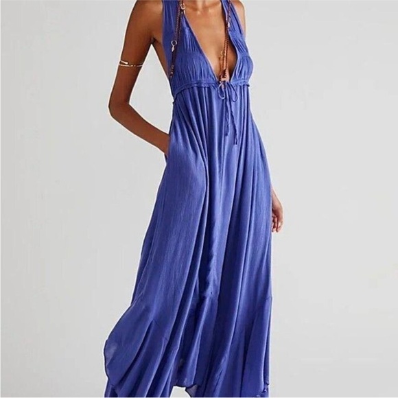 Free People Showstopper, Sleeveless Crossback Sundress - Picture 1 of 9